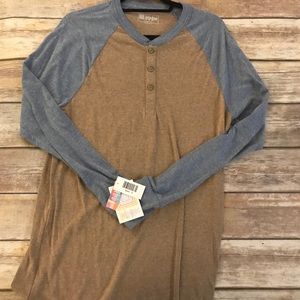 Lularoe mark size small tan blue